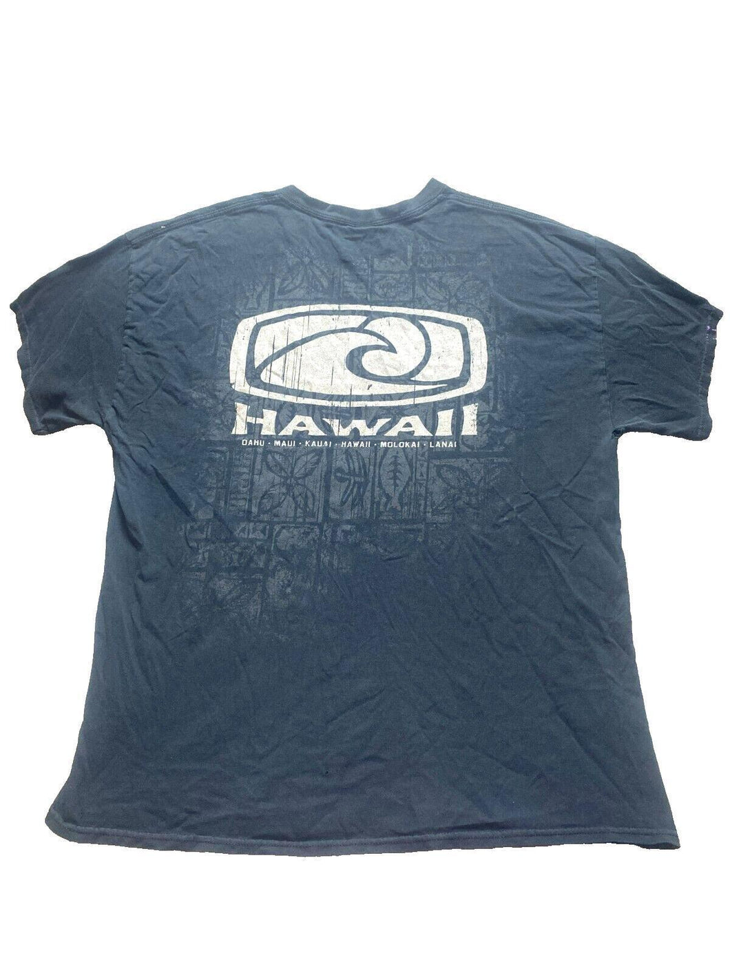 Vintage Hawaii Shirt Adult Extra Large Oahu Maui Kauai Molokai Surf Surfing Mens