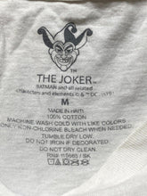 Load image into Gallery viewer, The Joker Shirt Adult Medium Batman DC Comics Bat Crazy Villain White Mens
