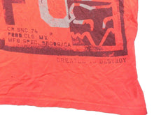 Load image into Gallery viewer, VTG Fox Racing Shirt Adult Small Created To Destroy Short Sleeve Streetwear Mens
