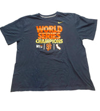 Load image into Gallery viewer, San Francisco Giants Shirt Adult 2XL Nike World Series Champs MLB Baseball Mens
