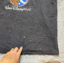 Load image into Gallery viewer, VTG Walt Disney World Shirt Adult Large Mickey Mouse Fireworks Flag Castle Mens

