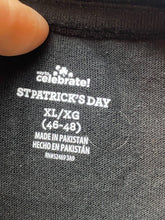 Load image into Gallery viewer, Ireland Shirt Adult Extra Large Skull Luck of Irish Cross Grunge Streetwear Men
