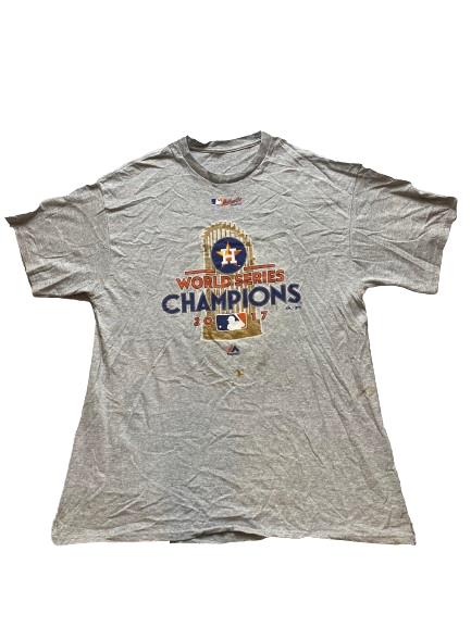 Houston Astros Shirt Adult Extra Large World Series Champs MLB Baseball 2017 Men