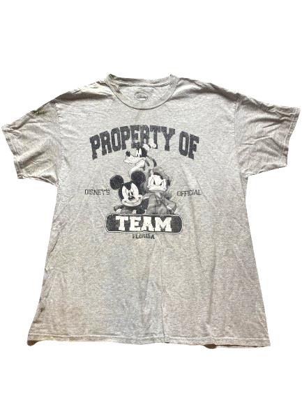 Disney Shirt Adult Extra Large Mickey Mouse Goofy Donald Duck Team Florida Mens
