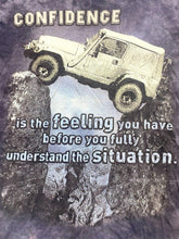 Load image into Gallery viewer, The Mountain Shirt Adult Medium Plum Confidence Jeep Off Road Streetwear Mens
