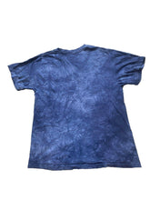 Load image into Gallery viewer, The Mountain Shirt Adult Medium Blue Peace Sign USA Flag Tie Dye Streetwear Mens
