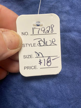 Load image into Gallery viewer, The Mountain Shirt Adult Medium Blue Peace Sign USA Flag Tie Dye Streetwear Mens
