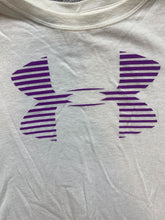 Load image into Gallery viewer, Under Armour Shirt Womens Large White Charged Heat Gear Athletic Loose Ladies
