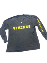 Load image into Gallery viewer, Minnesota Vikings Shirt Adult Extra Large Black Sportswear NFL Football Mens
