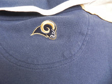 Load image into Gallery viewer, Vintage St Louis Rams Shirt Adult Extra Large Navy White NFL Football Polo Mens
