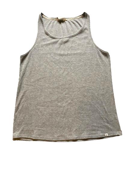 Lucky Brand Shirt Womens Small Gray Tank Sleeveless Spandex Rayon Pullover Lady