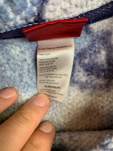 Load image into Gallery viewer, Peanuts Pajama Top Womens Medium Blue Sherpa AOP Snoopy Sleepwear Oversized
