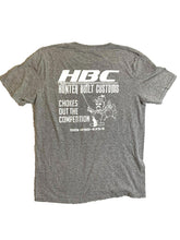 Load image into Gallery viewer, Hunter Built Customs Shirt Adult Small Gray GUNS Hunting Hunter Outdoor HBC Mens
