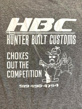 Load image into Gallery viewer, Hunter Built Customs Shirt Adult Small Gray GUNS Hunting Hunter Outdoor HBC Mens
