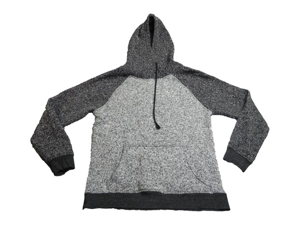 Brooklyn Sweatshirt Adult Small Gray Black BKLYN Hoodie Knitted Sweater Mens