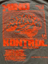 Load image into Gallery viewer, Vitriol Shirt Adult Large Stone Gray Mind Kontrol MK-Ultra Skater Grunge Mens

