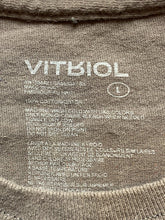 Load image into Gallery viewer, Vitriol Shirt Adult Large Stone Gray Mind Kontrol MK-Ultra Skater Grunge Mens

