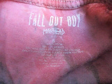 Load image into Gallery viewer, Fall Out Boy Shirt Adult Small Man Manhead Rock Band Tie Dye Short Sleeve Mens
