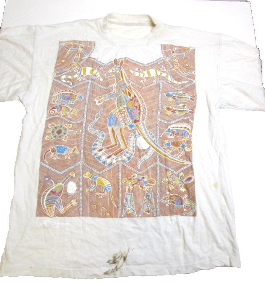 Vintage Churinga Shirt Adult Extra Large Australia Koongarra Dreaming 90s Mens