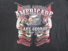 Load image into Gallery viewer, Americade Shirt Adult 2XL 32nd Annual 2014 Motorcycle Rally Lake George Mens
