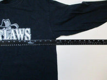 Load image into Gallery viewer, VTG Outlaws Shirt Adult Medium Long Sleeve Pullover Cowboys Lowrider Hat Mens

