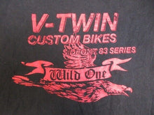 Load image into Gallery viewer, Vintage V-Twin Shirt Adult Large Custom Bikes Biker Motorcycles Wild One Mens
