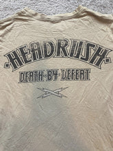 Load image into Gallery viewer, VTG Headrush Shirt Adult Large Taupe Death B4 Defeat Skull Single Stitch Mens
