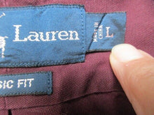 Load image into Gallery viewer, Ralph Lauren Shirt Adult Large Green Pony Classic Fit Button Up Long Sleeve Mens
