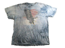 Load image into Gallery viewer, The Mountain Shirt Adult Extra Large Eagle USA Flag Patriotic Streetwear Mens

