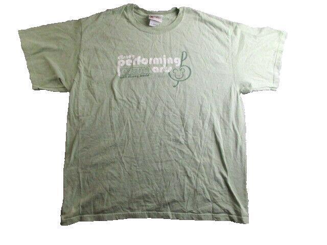 VTG Disney Shirt Adult Extra Large Walt Disney World Performing Arts Musical Men
