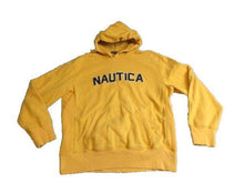 Load image into Gallery viewer, Nautica  Sweatshirt Adult Extra Large Front Pocket Hoodie Spell Out Pullover Men
