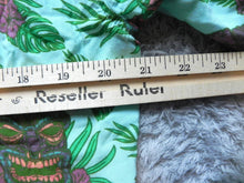 Load image into Gallery viewer, Super Massive Shirt Adult Medium Blue Tiki Gods AOP Tropical Hawaiian Surf Mens
