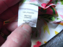 Load image into Gallery viewer, J Crew Shirt Womens Small Allover Print Floral Tropical Keyhole Blouse Ladies
