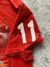 Load image into Gallery viewer, AKOO Shirt Adult 3X Red No Rivals No Camp American Eagle Black Panther Mens
