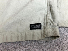 Load image into Gallery viewer, Hollister Shirt Adult Medium Seafoam Green Oversized Fit Button Up Chamois Mens
