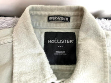 Load image into Gallery viewer, Hollister Shirt Adult Medium Seafoam Green Oversized Fit Button Up Chamois Mens
