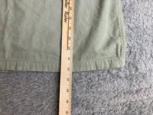 Load image into Gallery viewer, Hollister Shirt Adult Medium Seafoam Green Oversized Fit Button Up Chamois Mens
