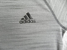 Load image into Gallery viewer, Adidas Shirt Adult Small Gray Ultimate Climalite Athletic Sports Activewear Mens
