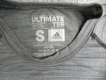 Load image into Gallery viewer, Adidas Shirt Adult Small Gray Ultimate Climalite Athletic Sports Activewear Mens
