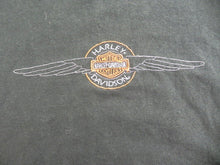 Load image into Gallery viewer, VTG Harley Davidson Shirt Womens Large Black Motorcycles Biker Oversized Ladies
