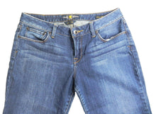 Load image into Gallery viewer, Lucky Brand Jeans Womens 14x32 (34x23.5) Blue Whiskered Straight Leg Denim Lady
