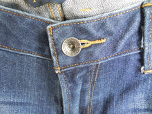Load image into Gallery viewer, Lucky Brand Jeans Womens 14x32 (34x23.5) Blue Whiskered Straight Leg Denim Lady
