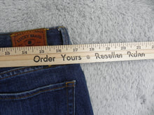 Load image into Gallery viewer, Lucky Brand Jeans Womens 14x32 (34x23.5) Blue Whiskered Straight Leg Denim Lady

