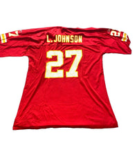 Load image into Gallery viewer, VTG Kansas City Chiefs Jersey Adult Extra Large Red Larry Johnson #27 NFL Reebok
