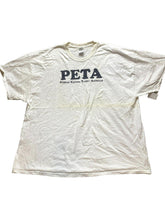 Load image into Gallery viewer, PETA Shirt Adult 3XL White People Eating Tasty Animals Funny Humor Spellout Mens
