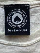 Load image into Gallery viewer, Thrasher Shirt Small Beige Magazine Flame Spell Out Skateboard Streetwear Mens
