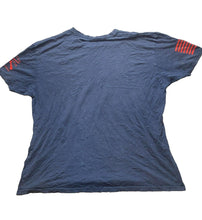 Load image into Gallery viewer, Grunt Style Shirt Adult 3X 3XL Navy Blue The High Speed Pursuit Grunge Rifle Men
