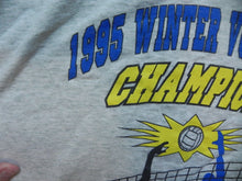 Load image into Gallery viewer, VTG Volleyball Shirt Adult Extra Large Single Stitch Winter Champions 90s  Mens
