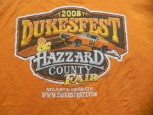 Load image into Gallery viewer, General Lee Shirt Adult 2XL XXL 2008 Atlanta GA Dukes Fest &amp; Hazzard County Fair
