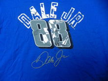 Load image into Gallery viewer, Dale Earnhardt Jr Shirt Womens 2XL NASCAR #88 Blue Silver Car Racing Ladies
